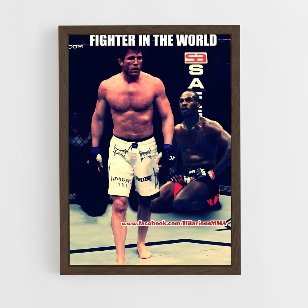 Poster Chael sonnen punch – affiche MMA (vue 5)
